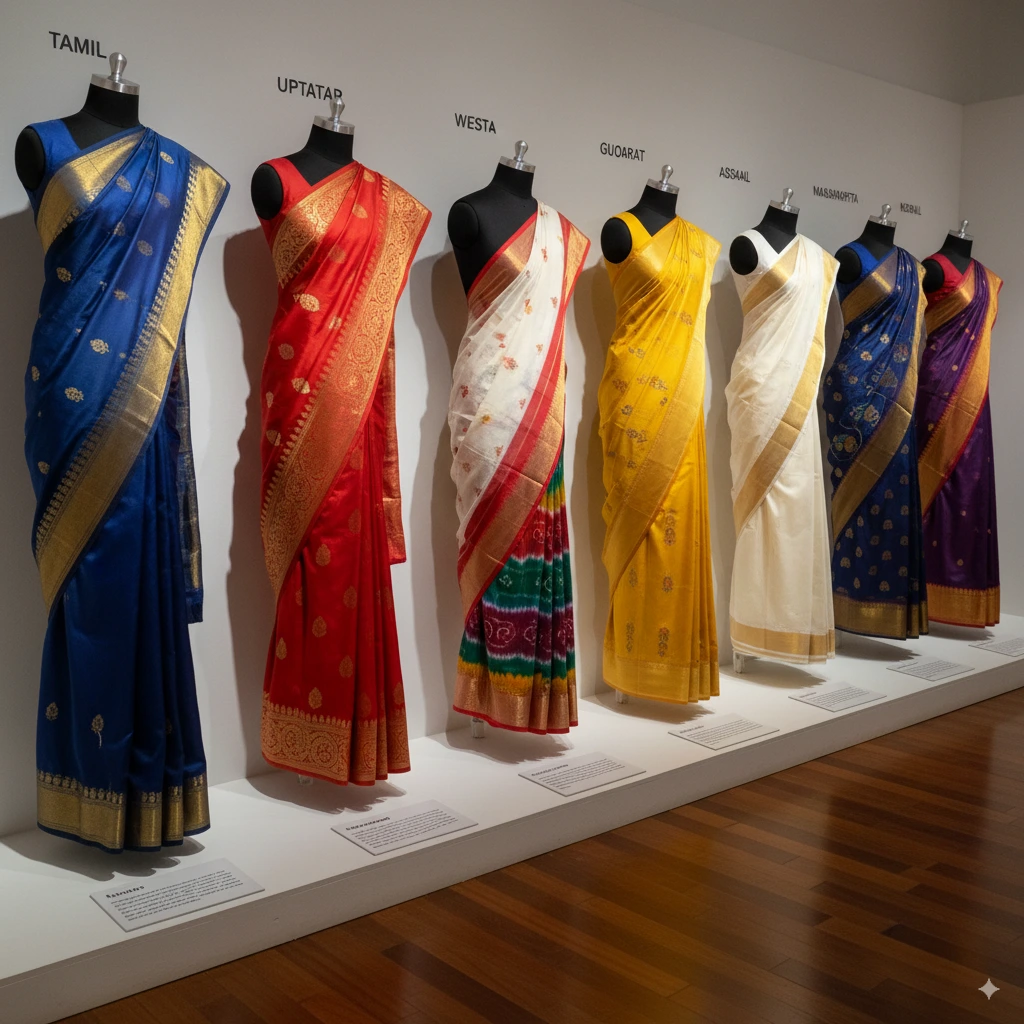 Cultural Saree Collection - Traditional Indian Sarees from Different States